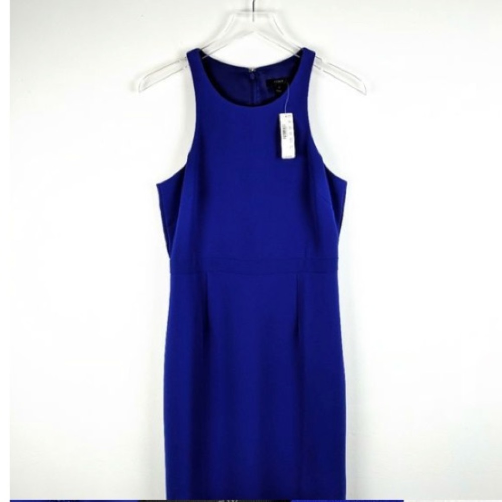J CREW purple blue dress